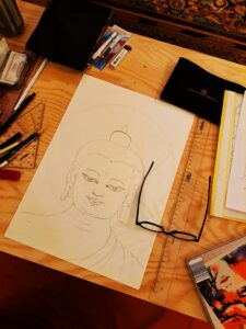Thangka Workshop Bild 2